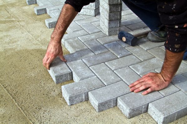 Concrete Paver Installation in Wheaton
