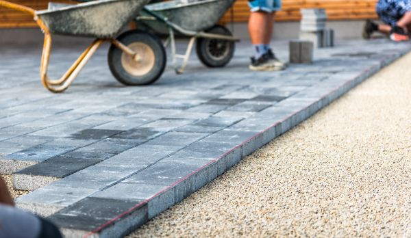 Paver Hardscape Installation in Wheaton