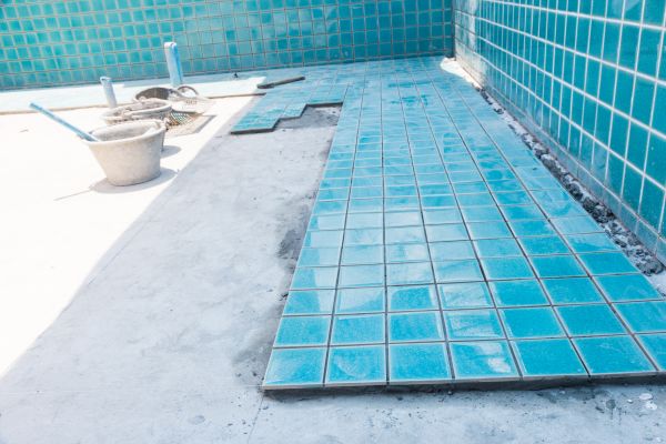 Cost of Pool Flooring Installation in Wheaton